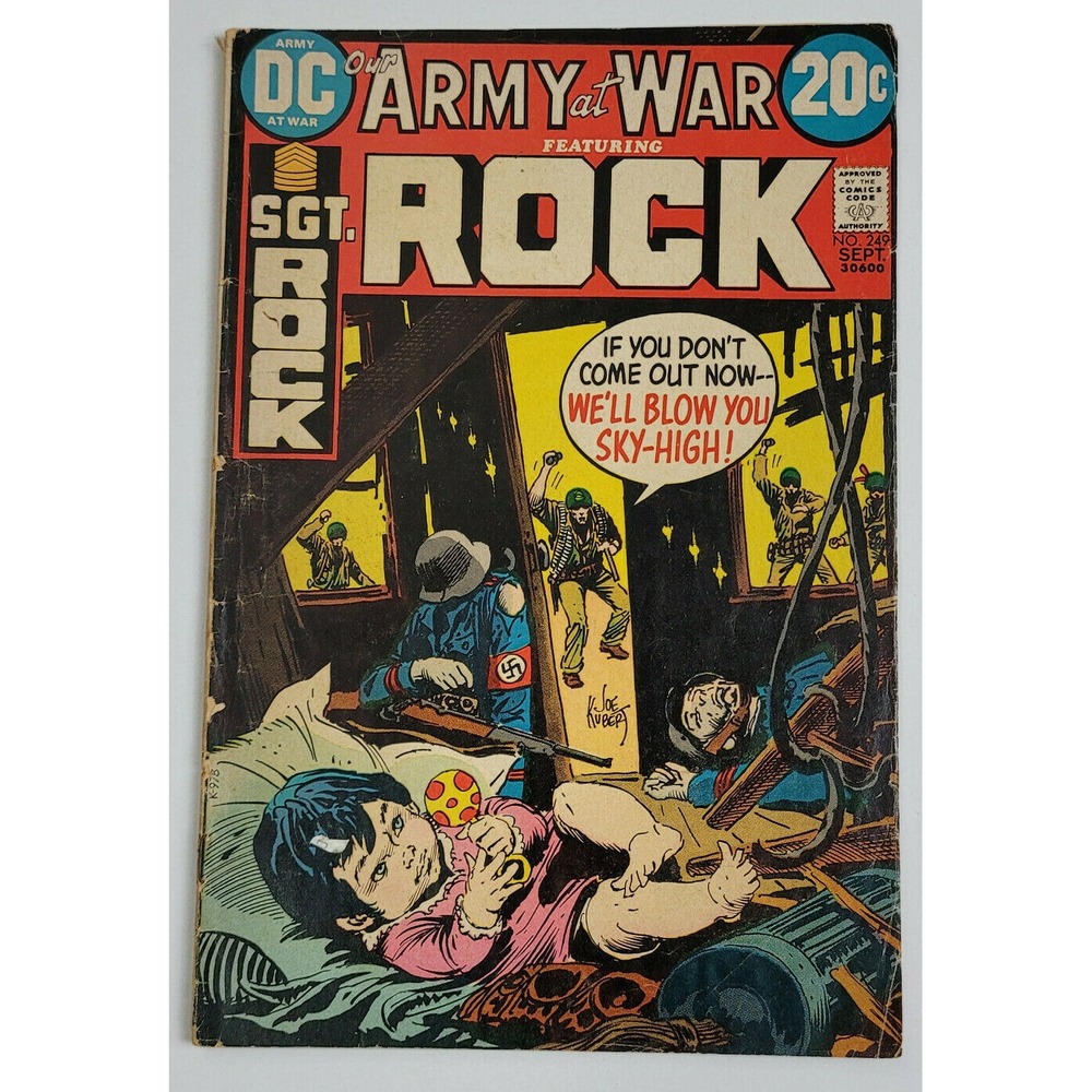 OUR ARMY AT WAR: SGT. ROCK #249 - (1972) DC COMICS